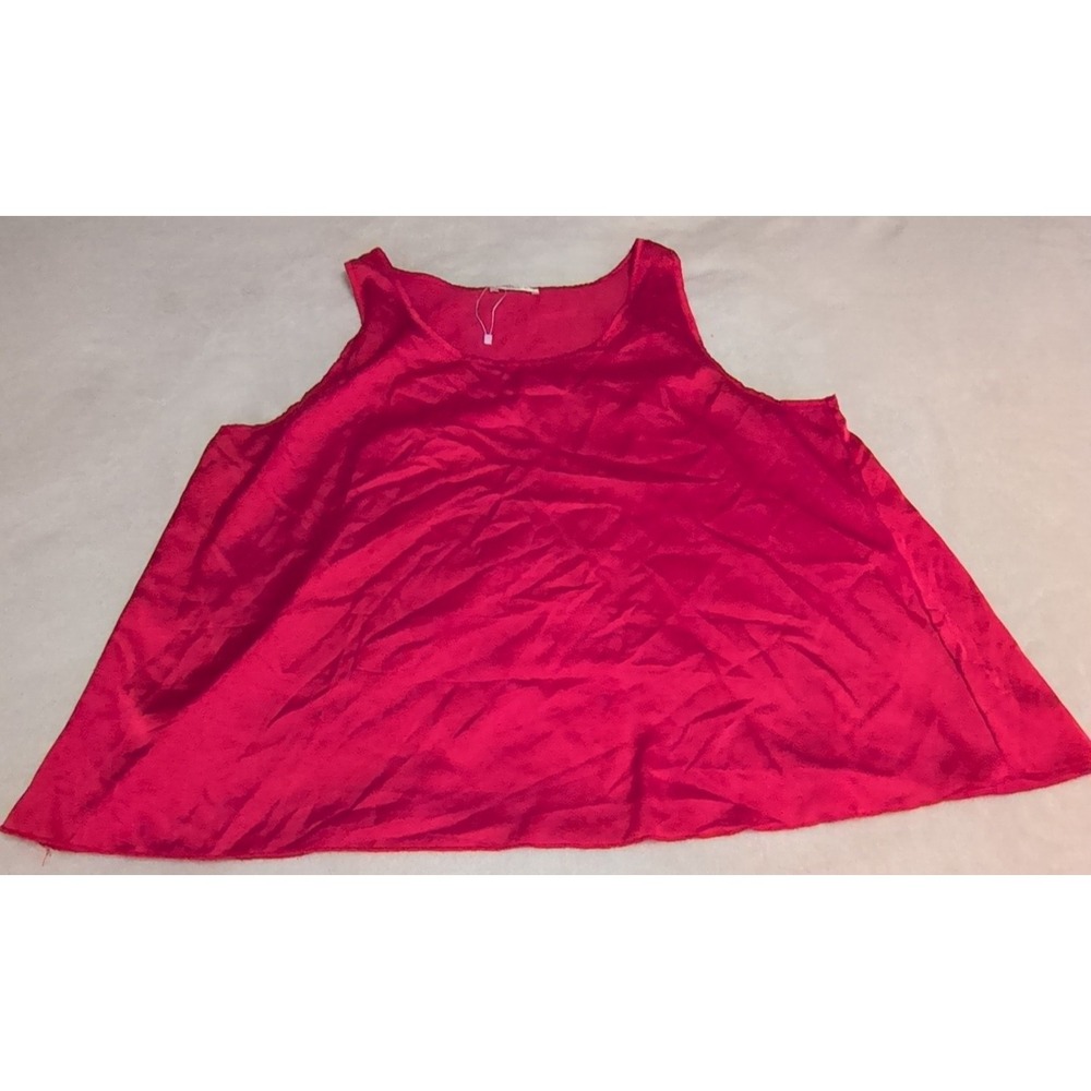 Ekouaer Large‎ Red Blouse
